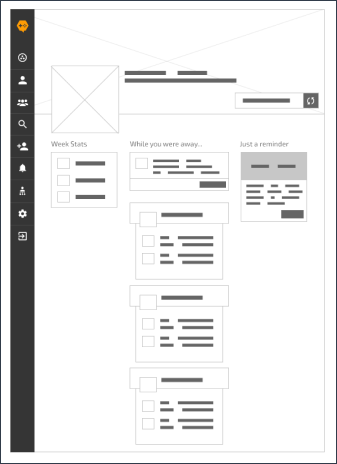 Dashboard Wireframe